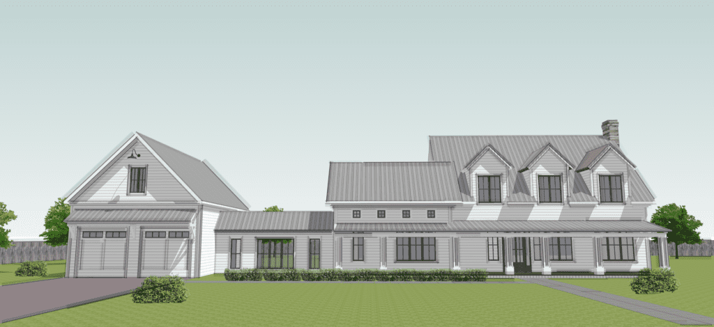 The Clementine modern design Custom House Plans