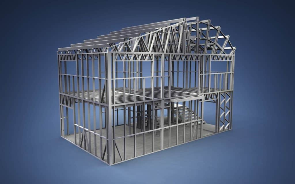 metal building model