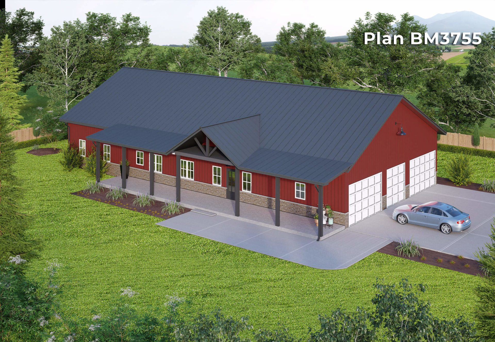 Barndominium Plans - Farmhouse Floor Plans & Designs - BuildMax