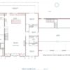 black barndominium floor plan first floor layout