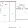 black barndominium floor plan second floor layout