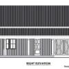 barndominium floor plan exterior elevation details