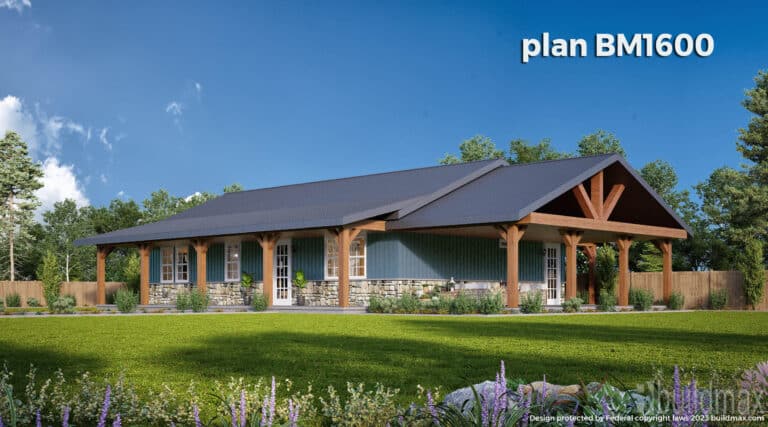 The Best Small Barndominiums To Consider: BM1600 and BM1440