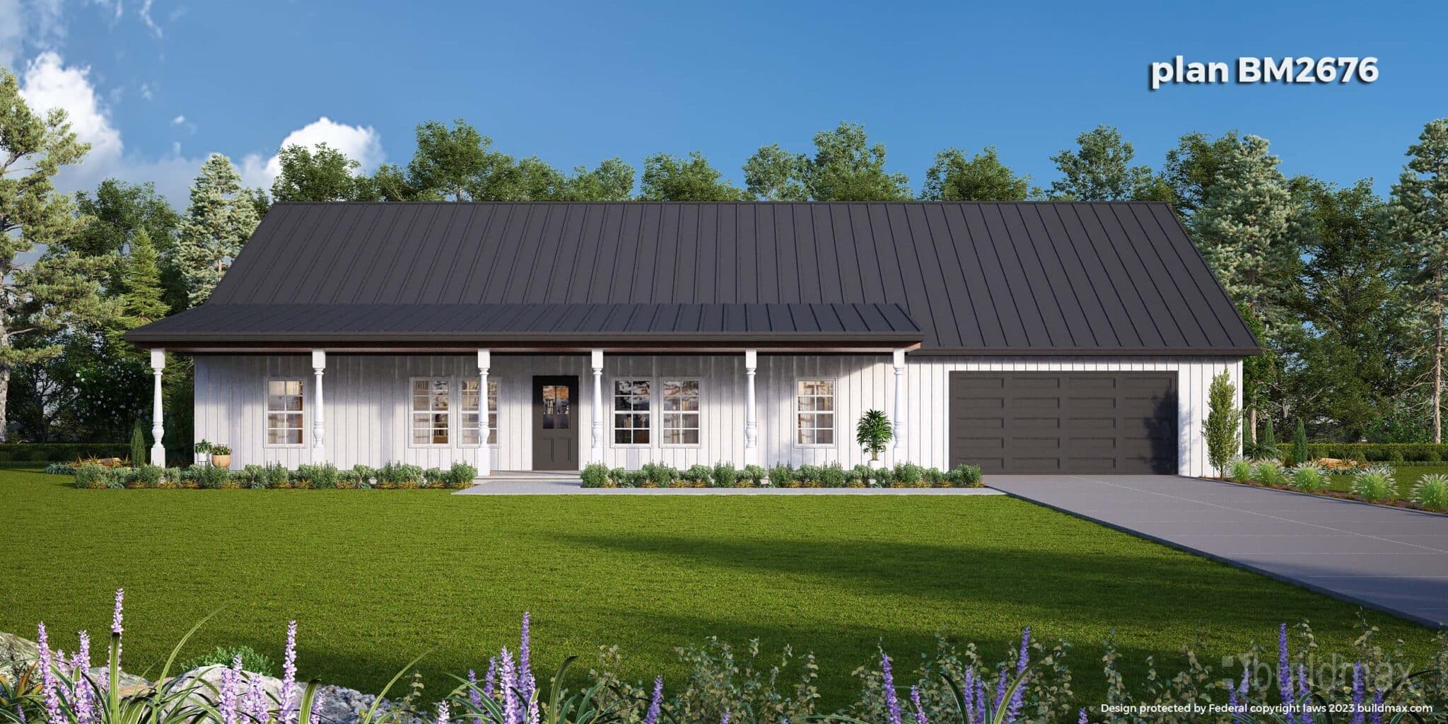 The Best 5 Bedroom Barndominium Floor Plans