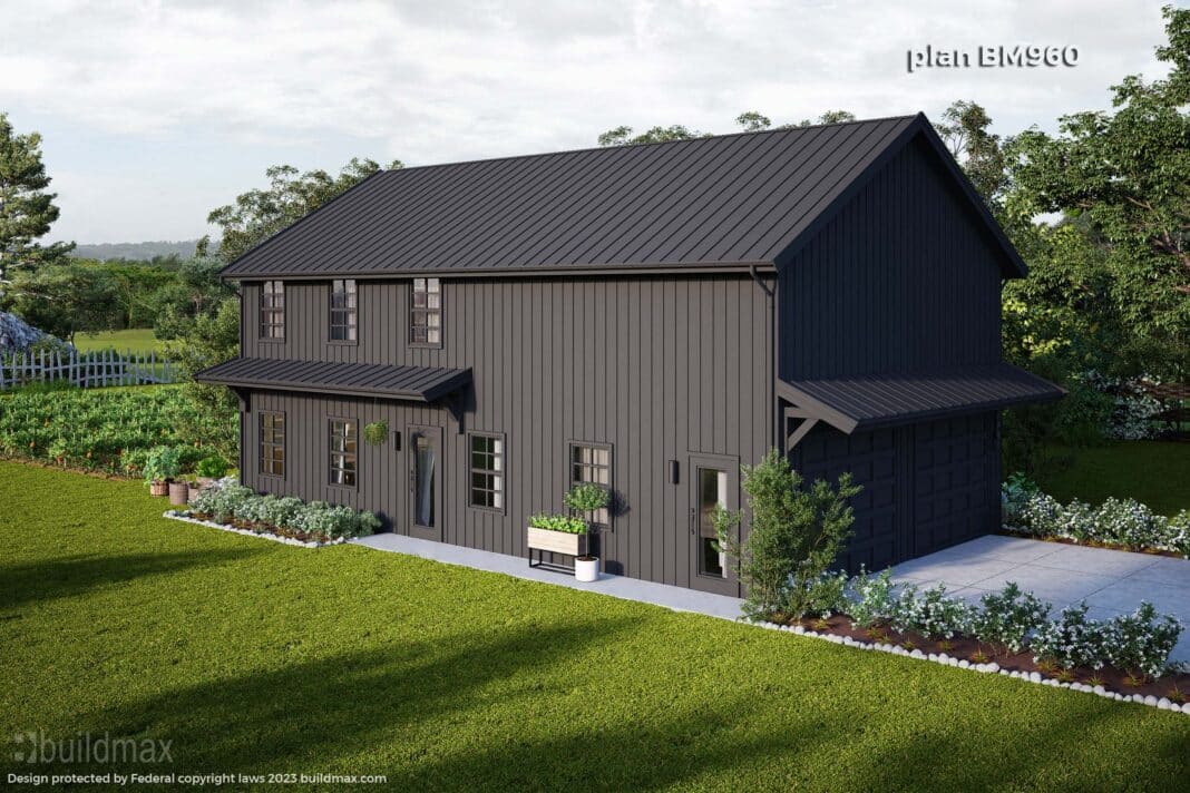 Gorgeous Black Barndominiums You’ll Love