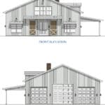 barndominium plans elevation details