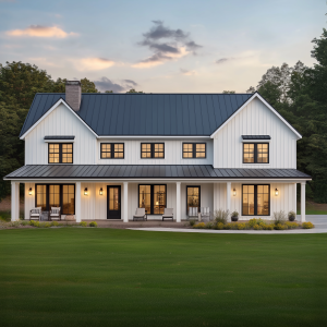 MODERN FARMHOUSE PLAN BMF3282