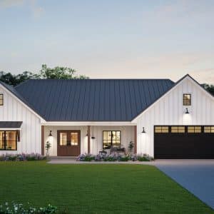 MODERN FARMHOUSE PLAN BMF1643-G