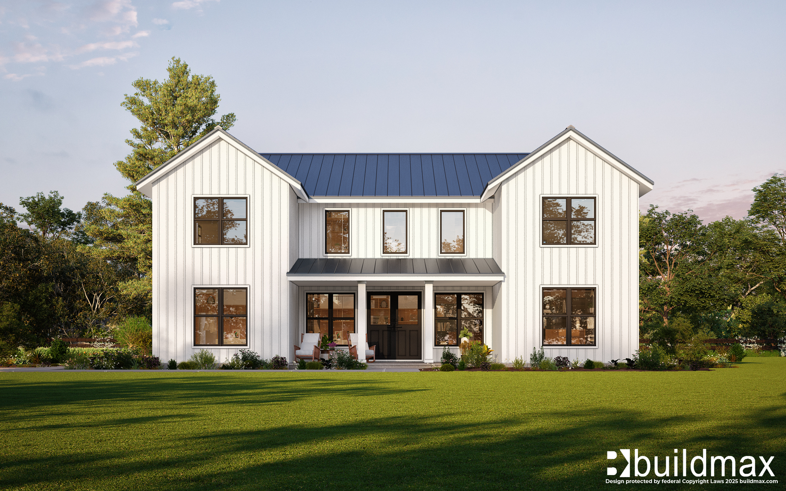 MODERN FARMHOUSE PLAN BMF3075