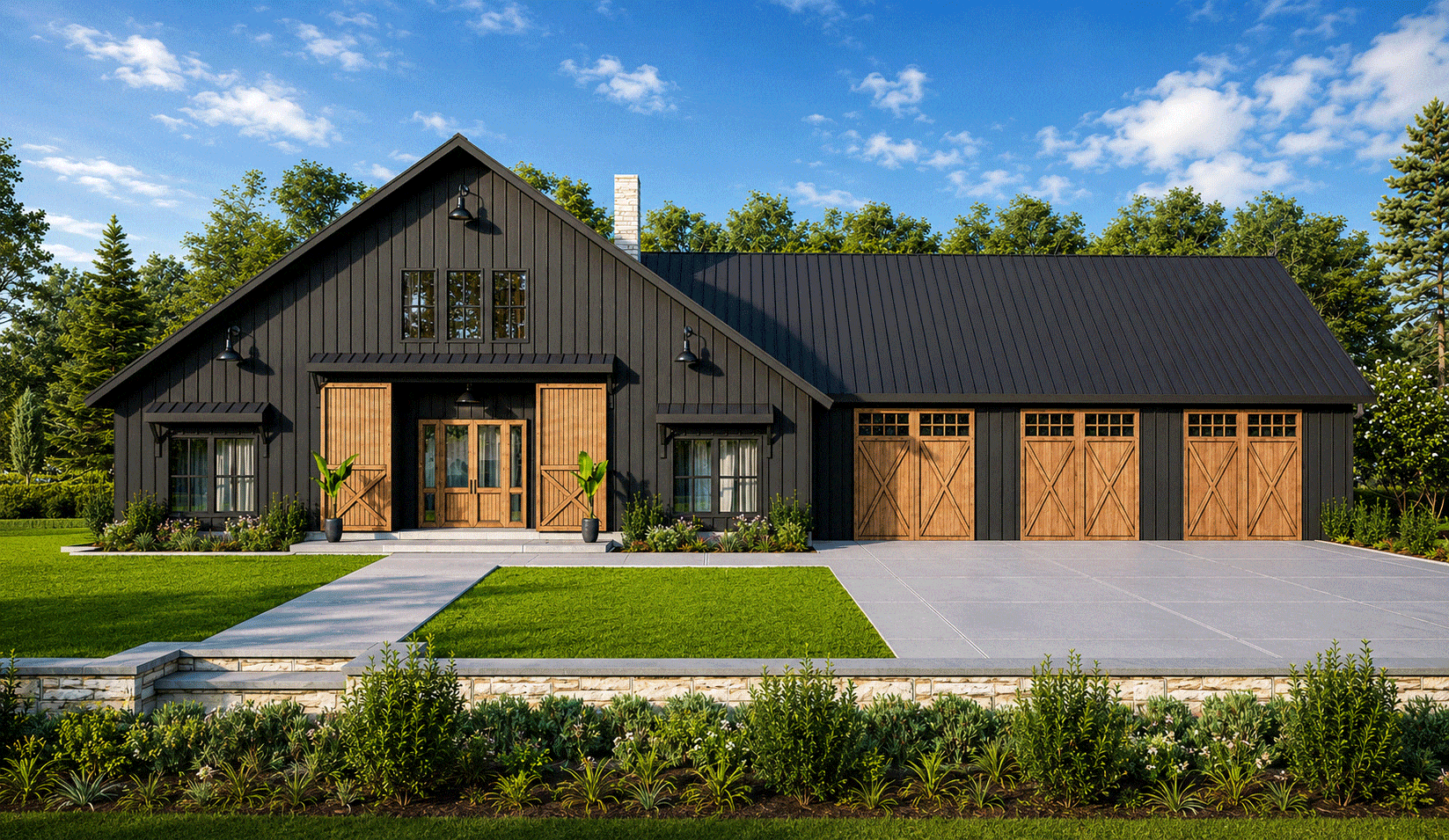 barndominium plan with shop